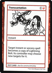 Transcantation\nMystery Booster - Test Cards (No Symbol)\nSingle\nMagic The Gathering
