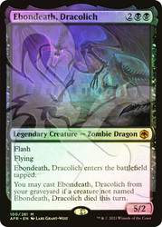 Ebondeath, Dracolich (Ampersand)\nPromo: General\nSingle\nMagic The Gathering