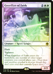 Guardian of Faith (Ampersand)\nPromo: General\nSingle\nMagic The Gathering