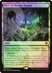 Hive of the Eye Tyrant (Ampersand)\nPromo: General\nSingle\nMagic The Gathering