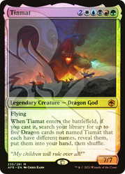 Tiamat (Ampersand)\nPromo: General\nSingle\nMagic The Gathering
