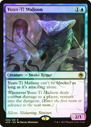 Yuan-Ti Malison (Ampersand)\nPromo: General\nSingle\nMagic The Gathering