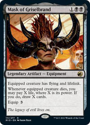 Mask of Griselbrand (Promo Pack) (Innistrad: Midnight Hunt)\nPromo: Planeswalker Stamped\nSingle\nMagic The Gathering