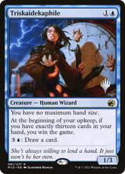 Triskaidekaphile (Promo Pack) (Innistrad: Midnight Hunt)\nPromo: Planeswalker Stamped\nSingle\nMagic The Gathering