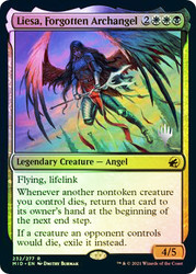 Liesa, Forgotten Archangel (Promo Pack) (Innistrad: Midnight Hunt)\nPromo: Planeswalker Stamped\nSingle\nMagic The Gathering