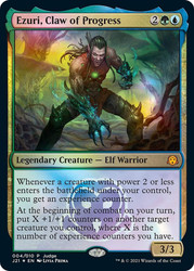 Ezuri, Claw of Progress (Judge)\nPromo: General\nSingle\nMagic The Gathering