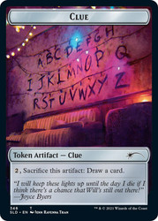 {Clue Token} (Secret Lair) (Full Art)\nPromo: General\nSingle\nMagic The Gathering