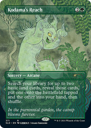 Kodama's Reach (Secret Lair) (Borderless)\nPromo: General\nSingle\nMagic The Gathering