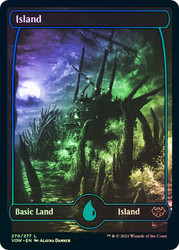 Island (#270) (Full Art)\nInnistrad: Crimson Vow\nSingle\nMagic The Gathering