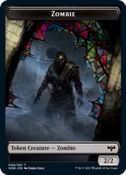 {Zombie Token} (2/2)\nInnistrad: Crimson Vow\nSingle\nMagic The Gathering