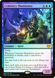 Cemetery Illuminator (Prerelease) (Innistrad: Crimson Vow)\nPromo: Date Stamped\nSingle\nMagic The Gathering