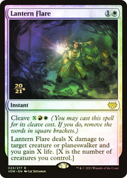 Lantern Flare (Prerelease) (Innistrad: Crimson Vow)\nPromo: Date Stamped\nSingle\nMagic The Gathering