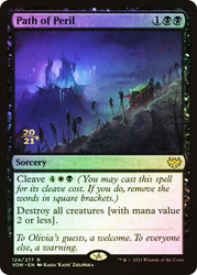 Path of Peril (Prerelease) (Innistrad: Crimson Vow)\nPromo: Date Stamped\nSingle\nMagic The Gathering
