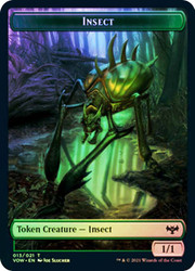 {Insect Token} // {Spirit Token} (4/4)\nInnistrad: Crimson Vow\nSingle\nMagic The Gathering
