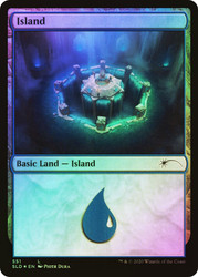 Island (Secret Lair) (#551)\nPromo: General\nSingle\nMagic The Gathering