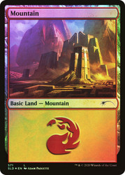 Mountain (Secret Lair) (#571)\nPromo: General\nSingle\nMagic The Gathering
