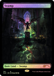 Swamp (Secret Lair) (#361) (Full Art)\nPromo: General\nSingle\nMagic The Gathering