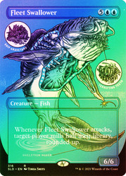 Fleet Swallower (Secret Lair) (Borderless) (Foil Etched)\nPromo: General - Alternate Foil\nSingle\nMagic The Gathering