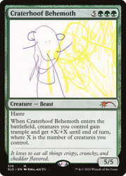 Craterhoof Behemoth (Secret Lair) (#376)\nPromo: General\nSingle\nMagic The Gathering