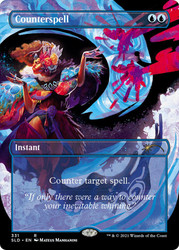Counterspell (Secret Lair) (#331) (Borderless)\nPromo: General\nSingle\nMagic The Gathering