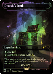 Phyrexian Tower (Dracula's Tomb) (Secret Lair) (Borderless) (Dracula Series)\nPromo: General\nSingle\nMagic The Gathering