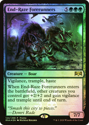 End-Raze Forerunners (Resale)
Promo
Single
Magic: The Gathering