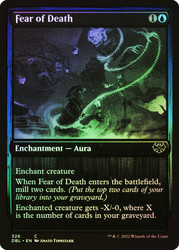 Fear of Death\nInnistrad: Double Feature\nSingle\nMagic The Gathering