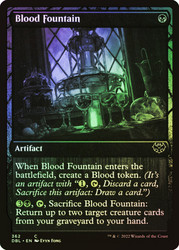Blood Fountain\nInnistrad: Double Feature\nSingle\nMagic The Gathering