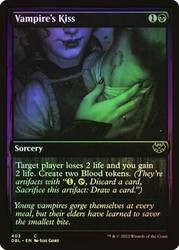 Vampire's Kiss\nInnistrad: Double Feature\nSingle\nMagic The Gathering