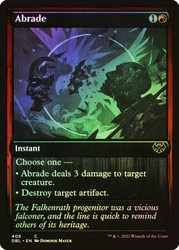 Abrade\nInnistrad: Double Feature\nSingle\nMagic The Gathering