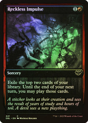 Reckless Impulse\nInnistrad: Double Feature\nSingle\nMagic The Gathering