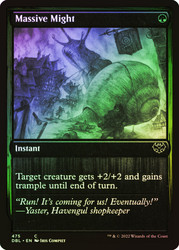 Massive Might\nInnistrad: Double Feature\nSingle\nMagic The Gathering