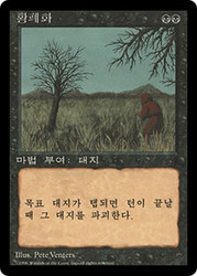 Blight (BB)\n4th Edition - Black Border - Korean\nSingle\nMagic The Gathering