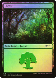 Forest (Secret Lair) (#576)\nPromo: General\nSingle\nMagic The Gathering