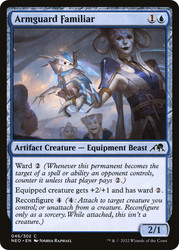 Armguard Familiar\nKamigawa: Neon Dynasty\nSingle\nMagic The Gathering