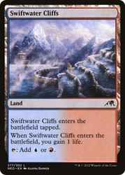 Swiftwater Cliffs\nKamigawa: Neon Dynasty\nSingle\nMagic The Gathering