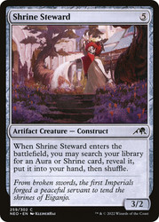 Shrine Steward\nKamigawa: Neon Dynasty\nSingle\nMagic The Gathering