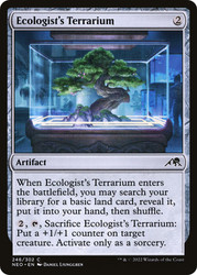 Ecologist's Terrarium\nKamigawa: Neon Dynasty\nSingle\nMagic The Gathering
