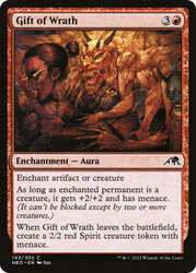 Gift of Wrath\nKamigawa: Neon Dynasty\nSingle\nMagic The Gathering