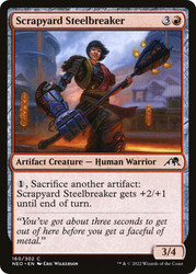 Scrapyard Steelbreaker\nKamigawa: Neon Dynasty\nSingle\nMagic The Gathering