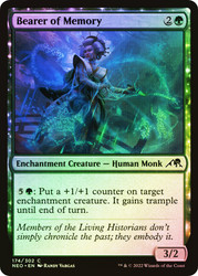 Bearer of Memory\nKamigawa: Neon Dynasty\nSingle\nMagic The Gathering
