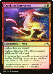 Crackling Emergence\nKamigawa: Neon Dynasty\nSingle\nMagic The Gathering