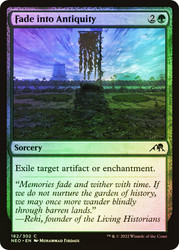 Fade into Antiquity\nKamigawa: Neon Dynasty\nSingle\nMagic The Gathering