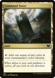 Command Tower\nKamigawa: Neon Dynasty Commander\nSingle\nMagic The Gathering