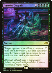 Invoke Despair (Bundle)\nPromo: General\nSingle\nMagic The Gathering