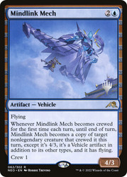 Mindlink Mech (Promo Pack) (Kamigawa: Neon Dynasty)\nPromo: Planeswalker Stamped\nSingle\nMagic The Gathering