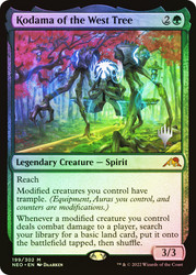 Kodama of the West Tree (Promo Pack) (Kamigawa: Neon Dynasty)\nPromo: Planeswalker Stamped\nSingle\nMagic The Gathering