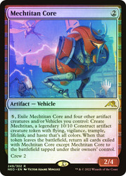 Mechtitan Core (Promo Pack) (Kamigawa: Neon Dynasty)\nPromo: Planeswalker Stamped\nSingle\nMagic The Gathering