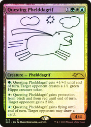 Questing Phelddagrif (Secret Lair) (#672)\nPromo: General\nSingle\nMagic The Gathering