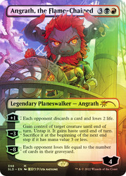 Angrath, the Flame-Chained (Secret Lair) (Borderless)\nPromo: General\nSingle\nMagic The Gathering